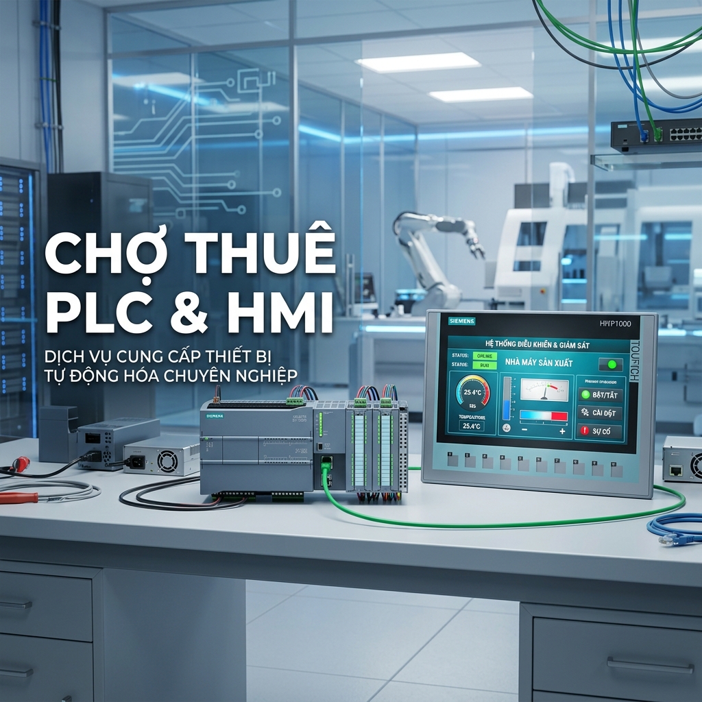 Cho thuê PLC HMI